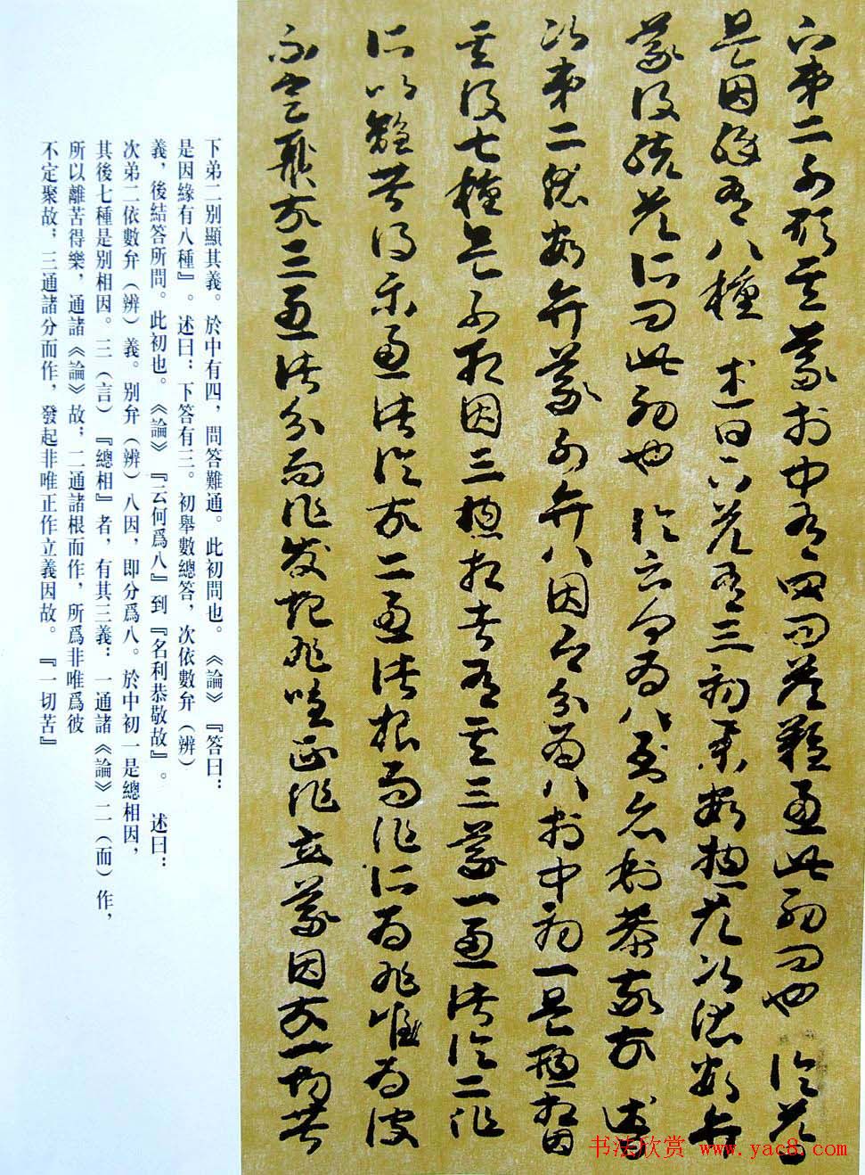 敦煌写经章草大乘起信论略述残卷