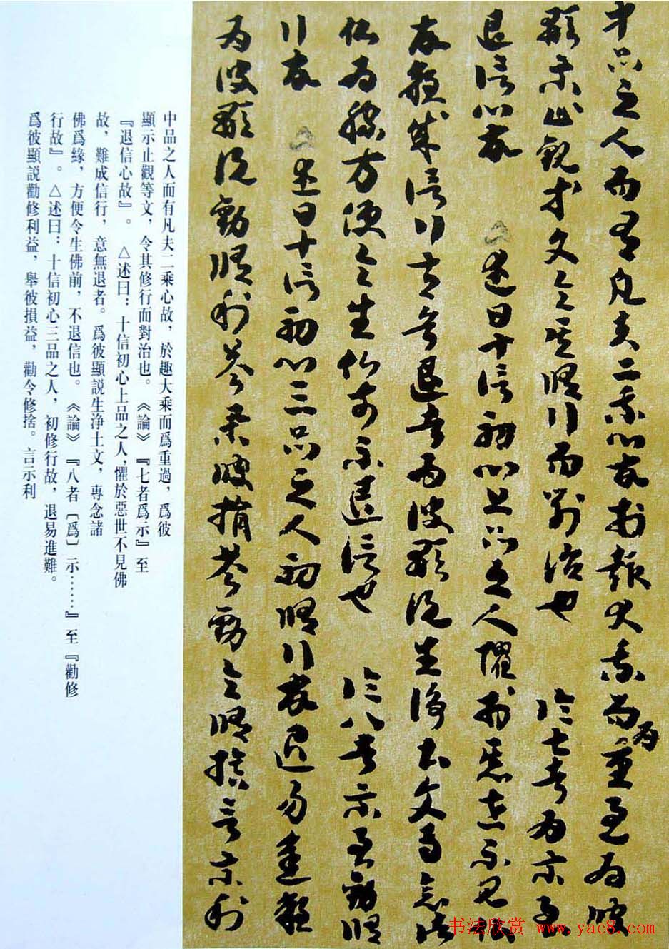 敦煌写经章草大乘起信论略述残卷