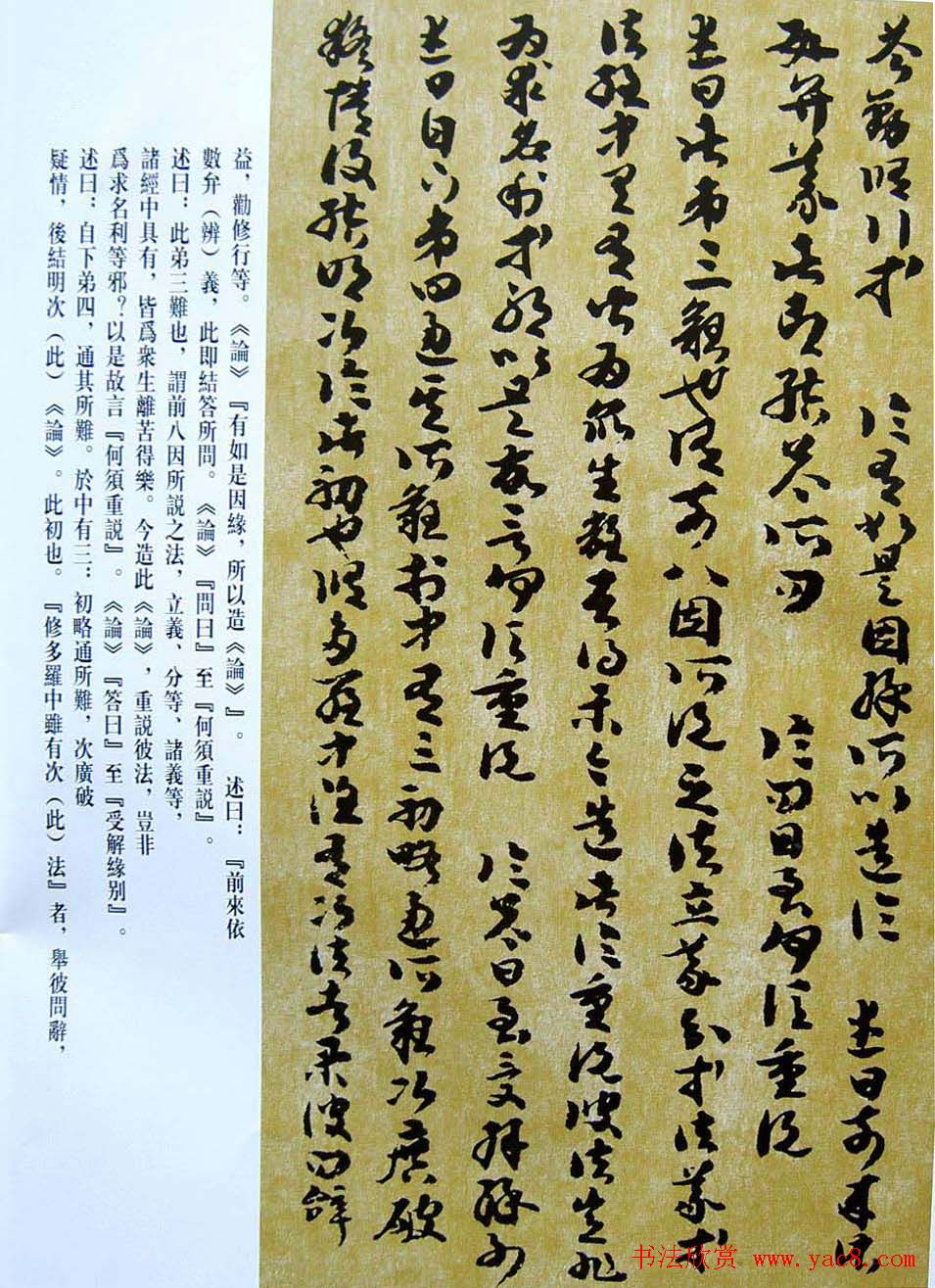 敦煌写经章草大乘起信论略述残卷