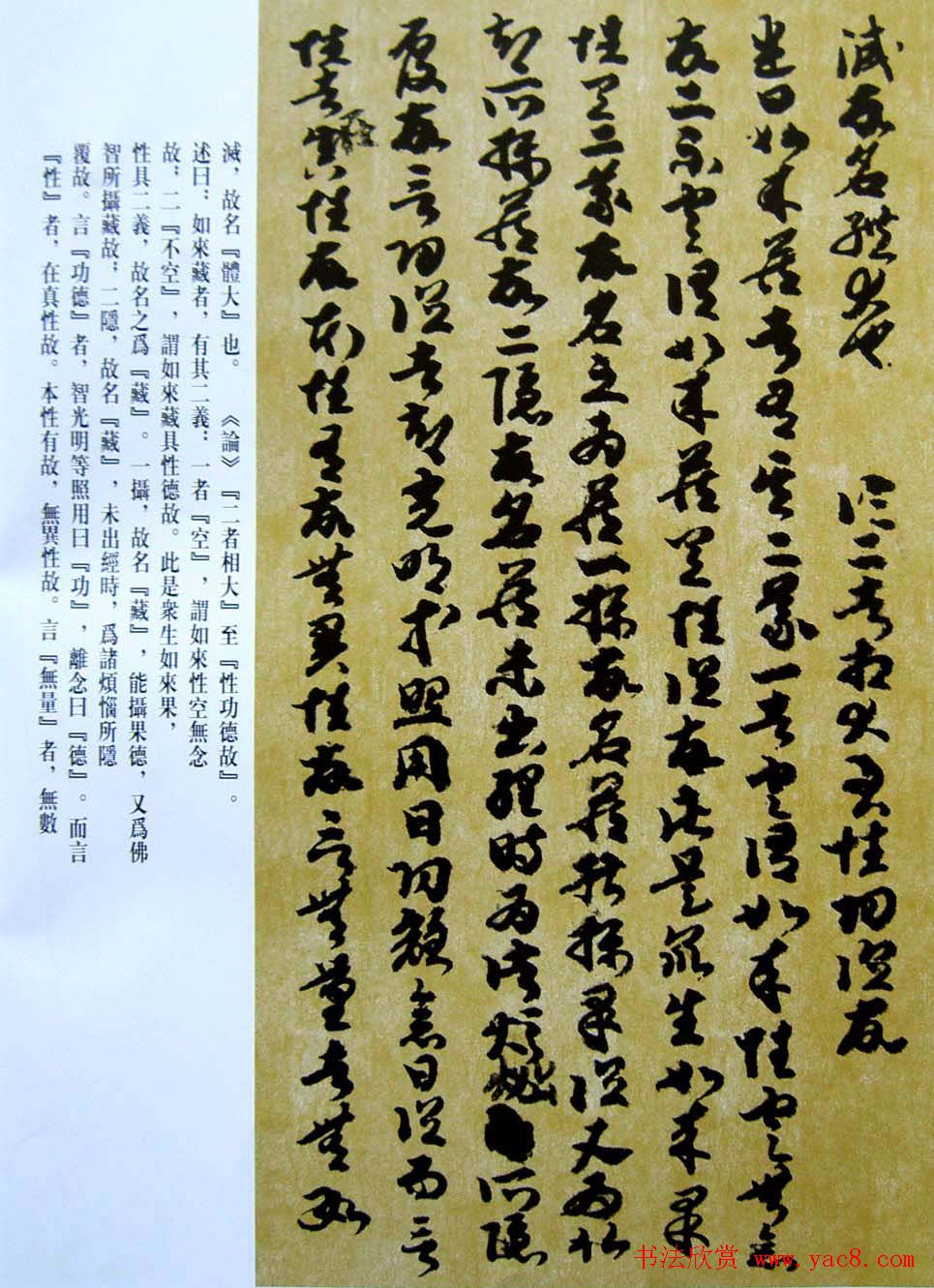 敦煌写经章草大乘起信论略述残卷