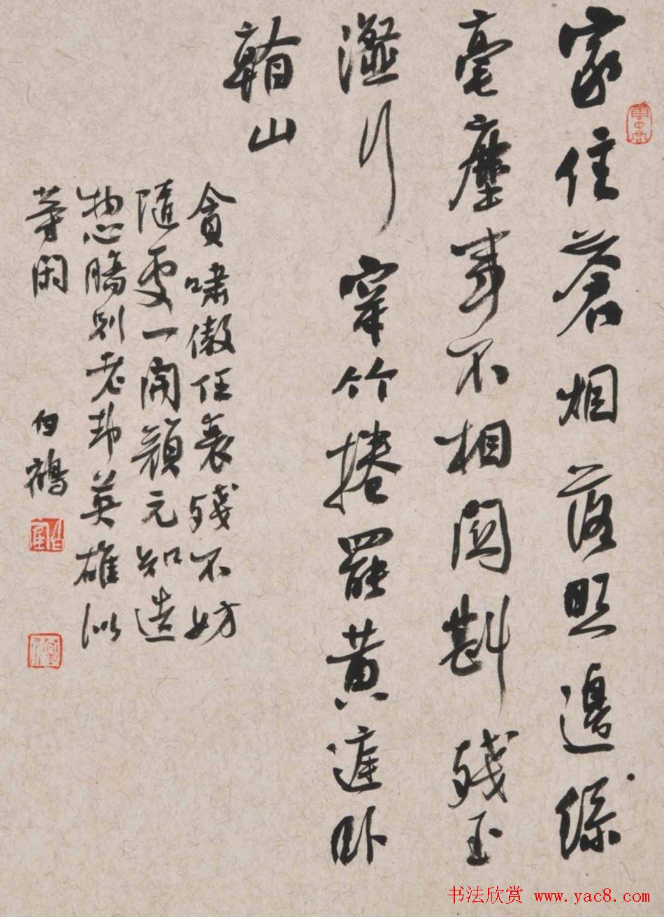 青年艺术家白鹤书法作品欣赏