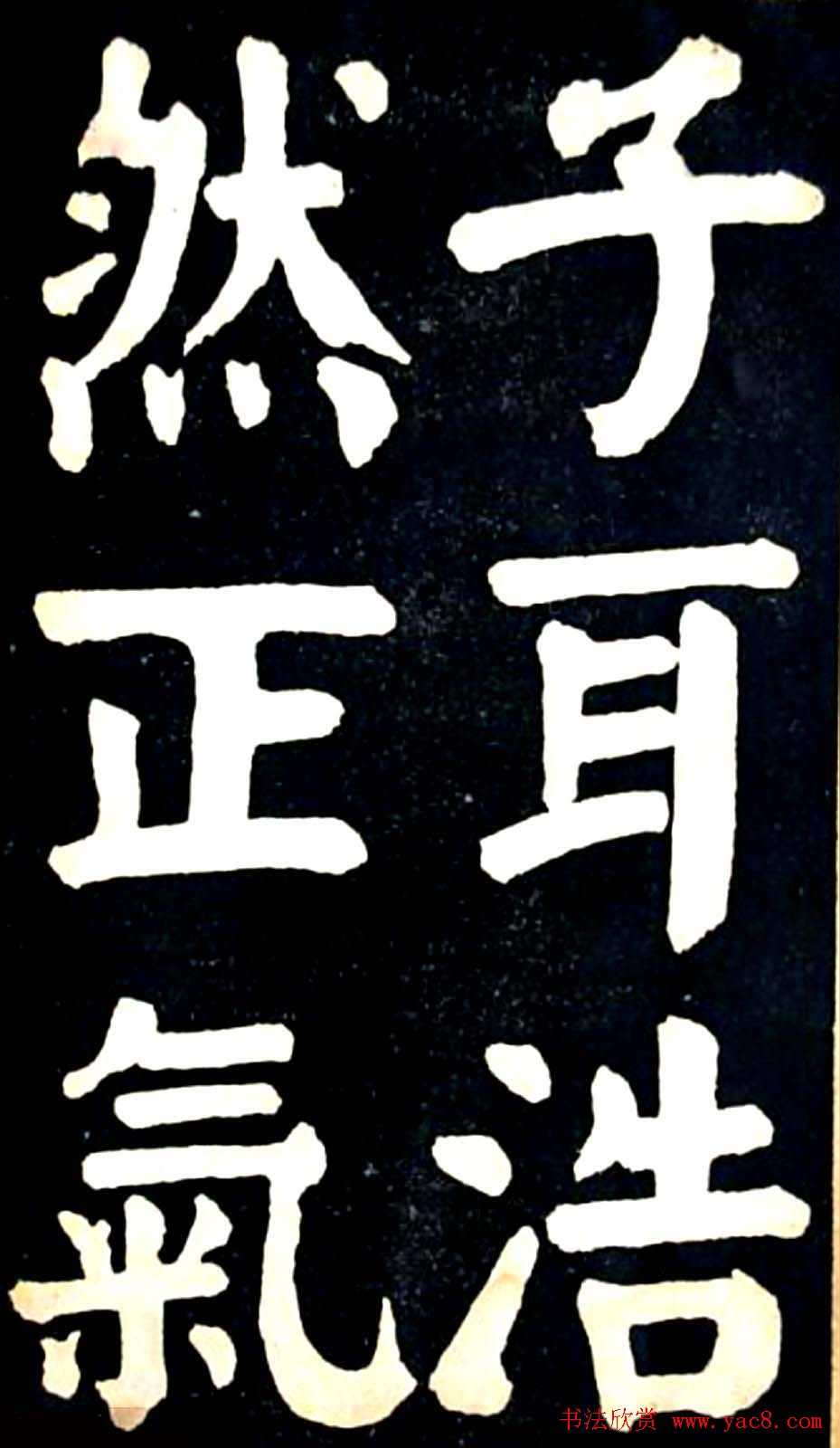 华世奎大楷字帖《南皮张氏双烈女庙碑》