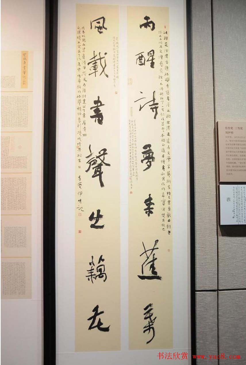 第四届中国书法兰亭奖佳作奖作品入展作品