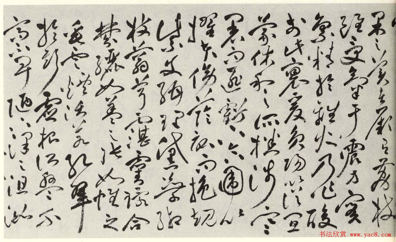 祝允明草书欣赏《晚晴赋+荔枝赋》卷