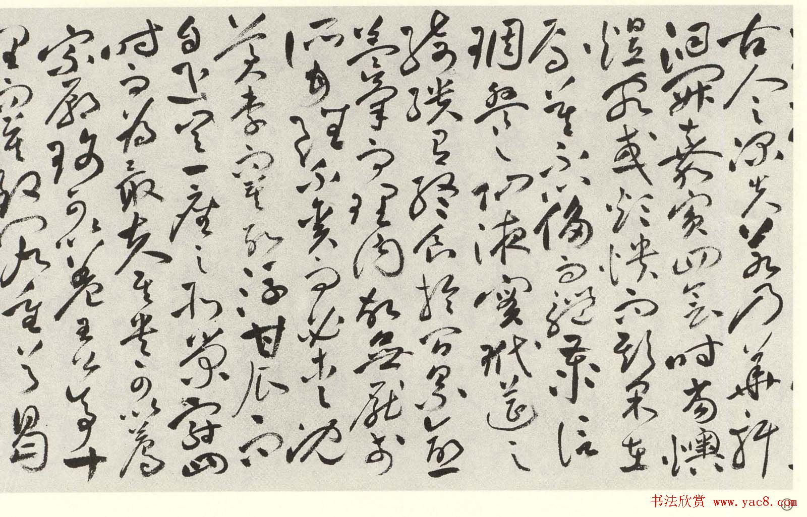 祝允明草书欣赏《晚晴赋+荔枝赋》卷