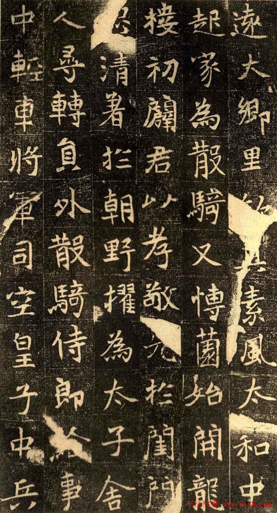 魏碑佳作正书欣赏《元仙墓志》