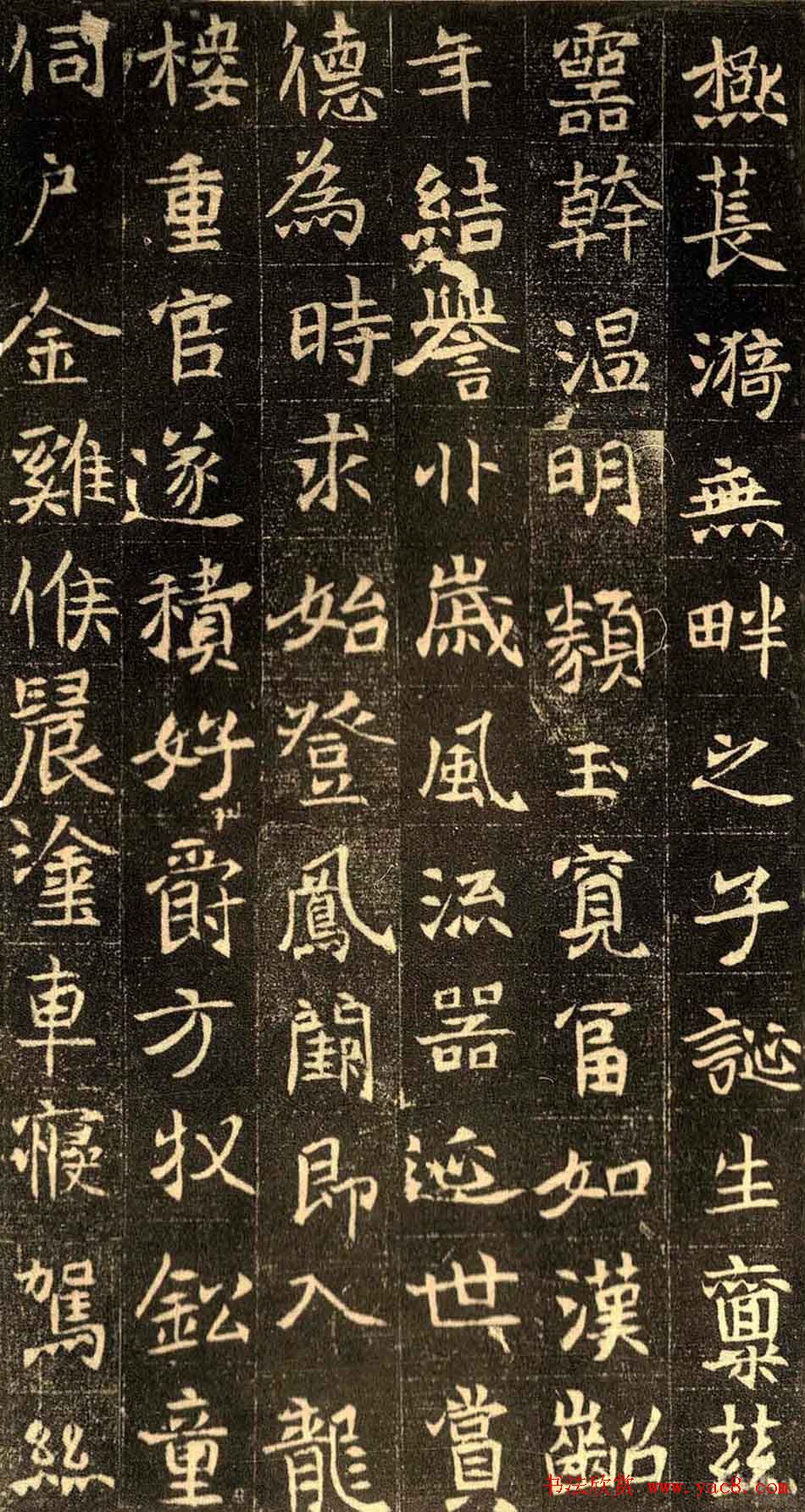 魏碑佳作正书欣赏《元仙墓志》