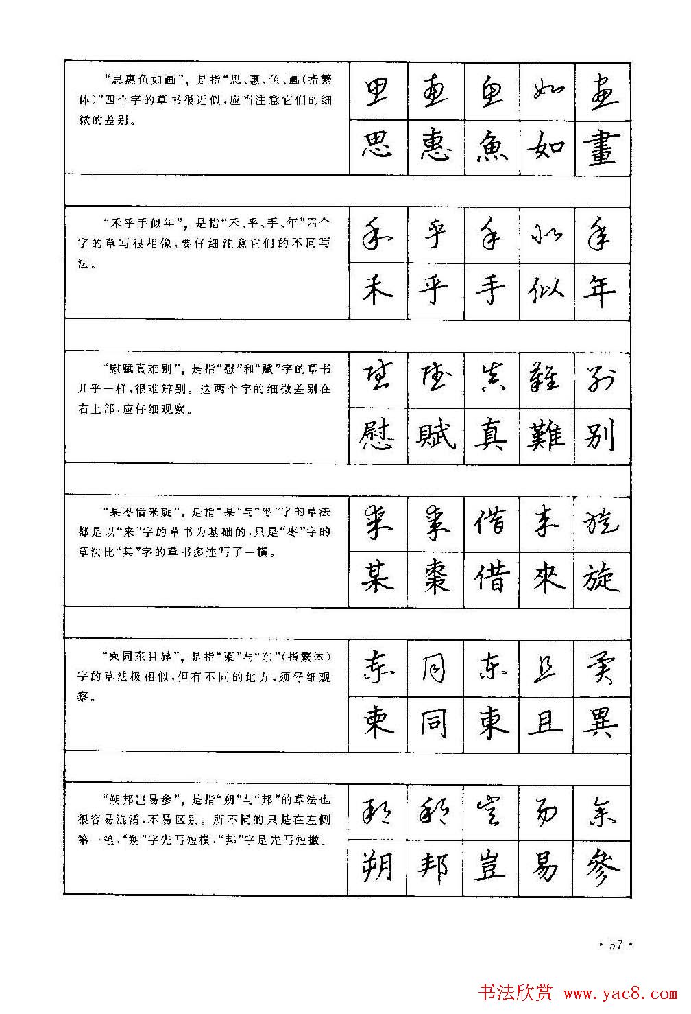 字帖下载丁永康《硬笔草字书写技法》