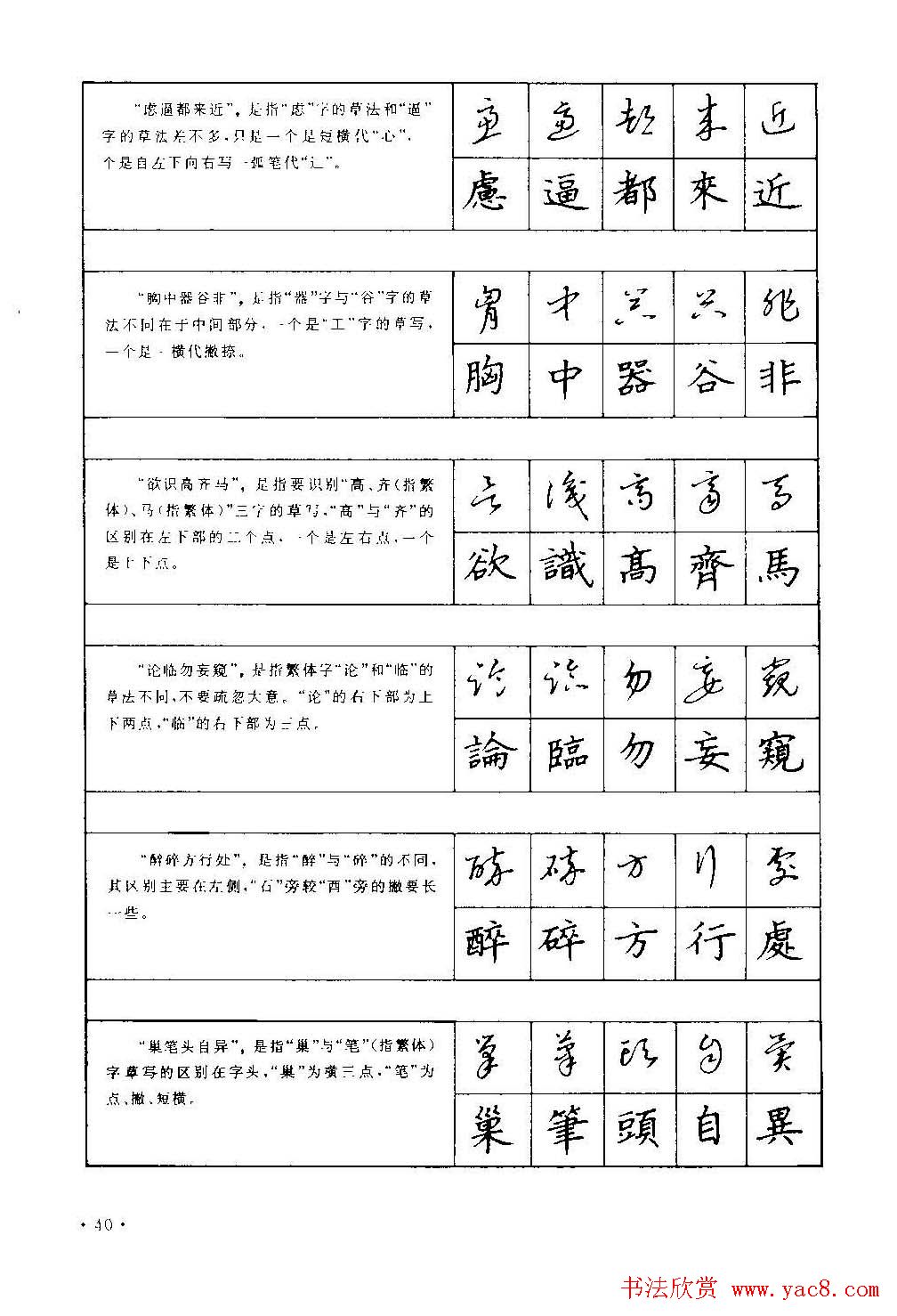 字帖下载丁永康《硬笔草字书写技法》