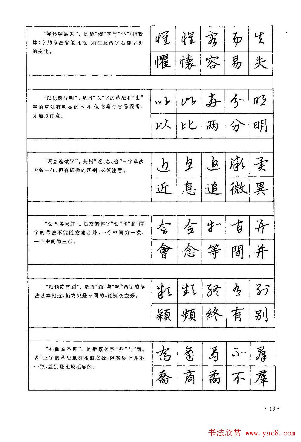 字帖下载丁永康《硬笔草字书写技法》