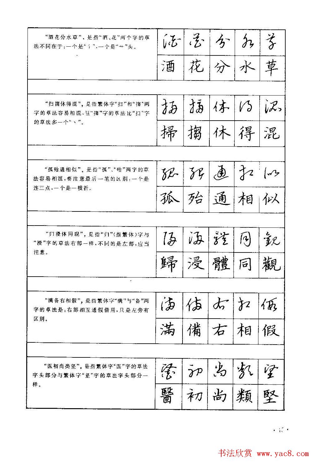 字帖下载丁永康《硬笔草字书写技法》