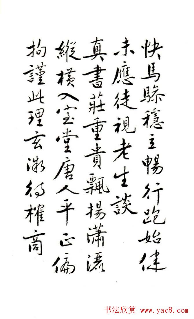 廖蕴玉行书论书绝句二十七首