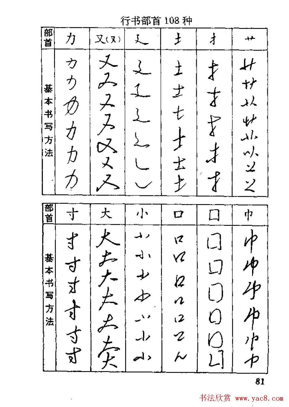 杨为国著《回宫格硬笔书法教程》