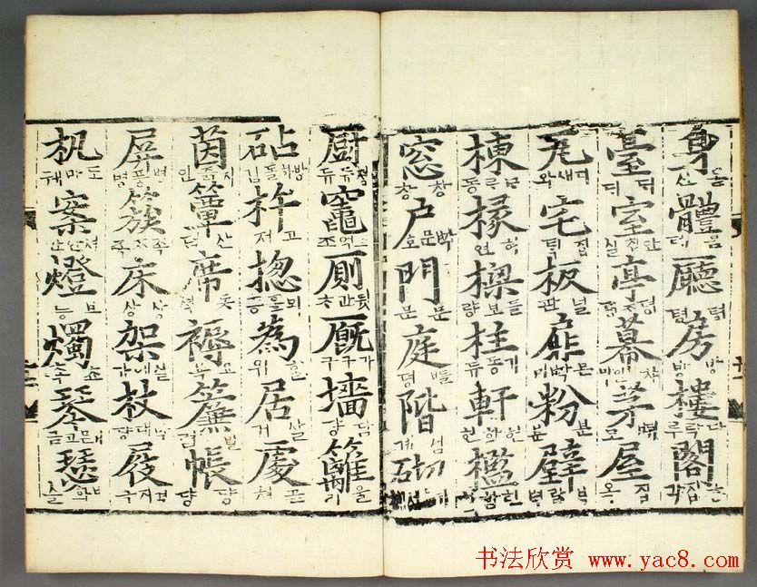 韩国柳希春撰千字《类合》全