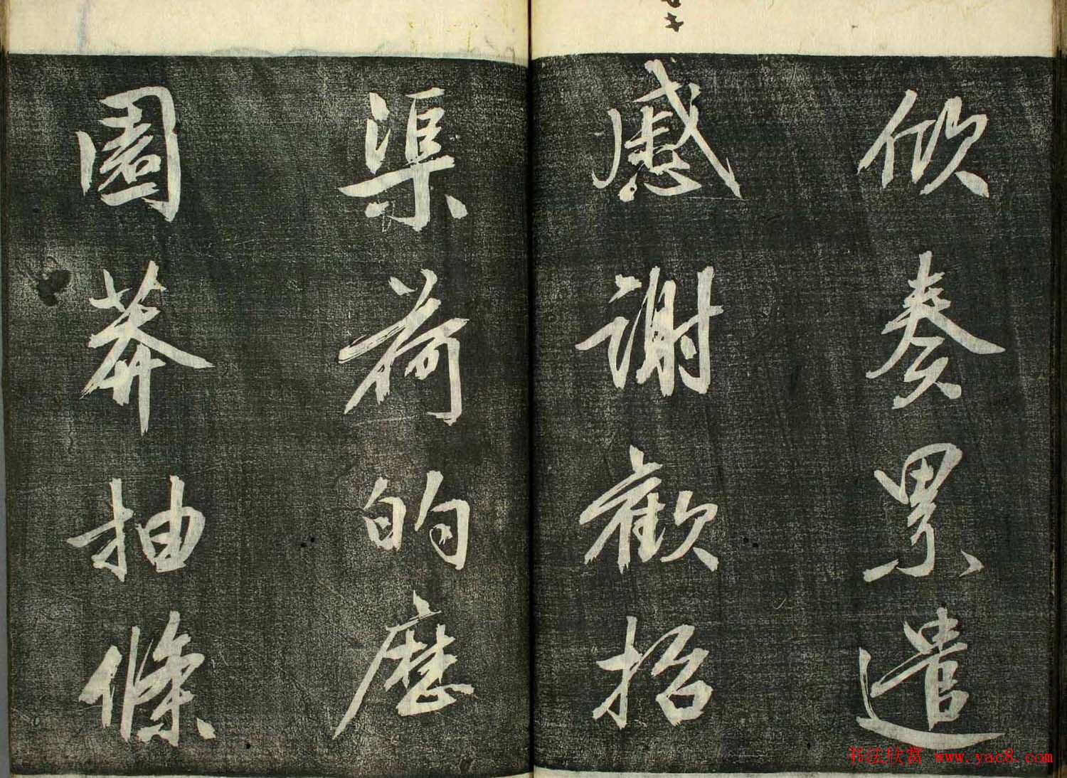 日本广泽滕慎行书字帖欣赏《千字文》