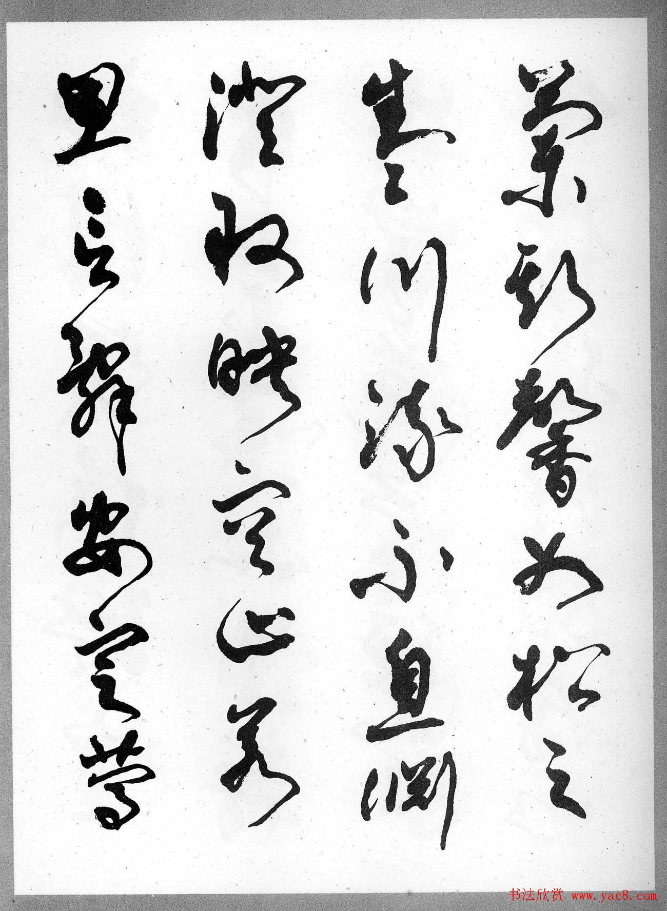 草书字帖欣赏《柳倩草书千字文》