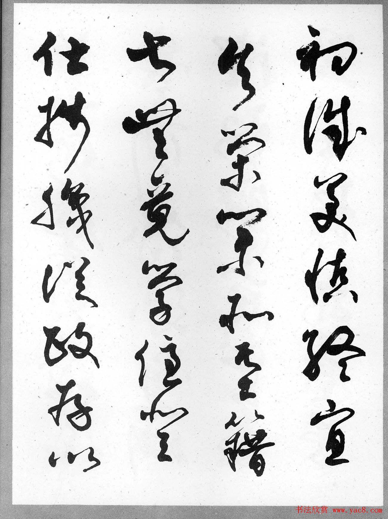 草书字帖欣赏《柳倩草书千字文》