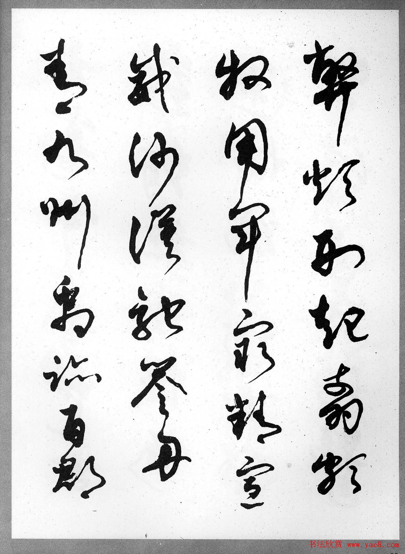 草书字帖欣赏《柳倩草书千字文》