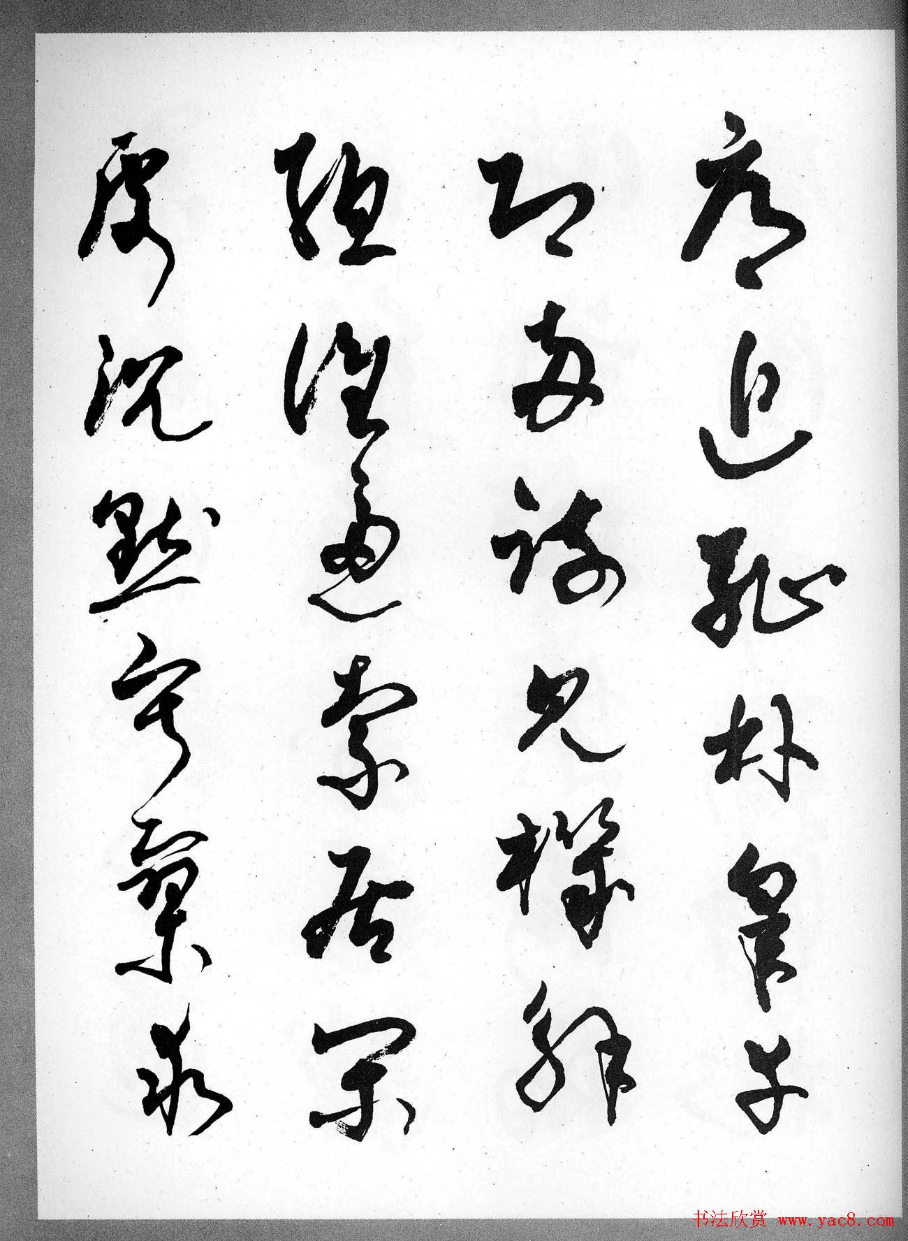 草书字帖欣赏《柳倩草书千字文》