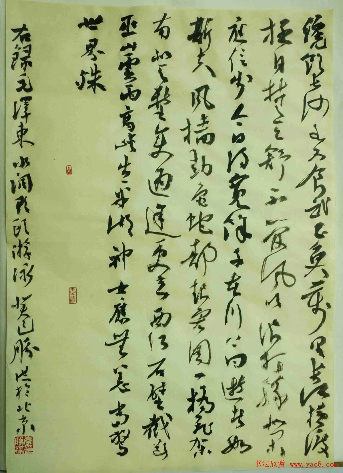 李胜洪最新草书书法作品欣赏