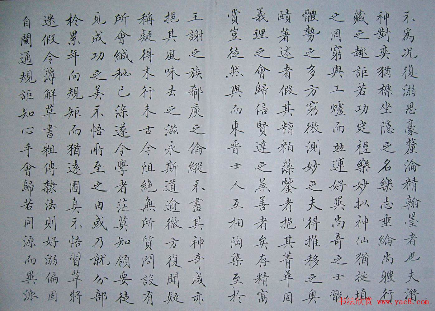 赵思敬小楷书法欣赏《书谱》