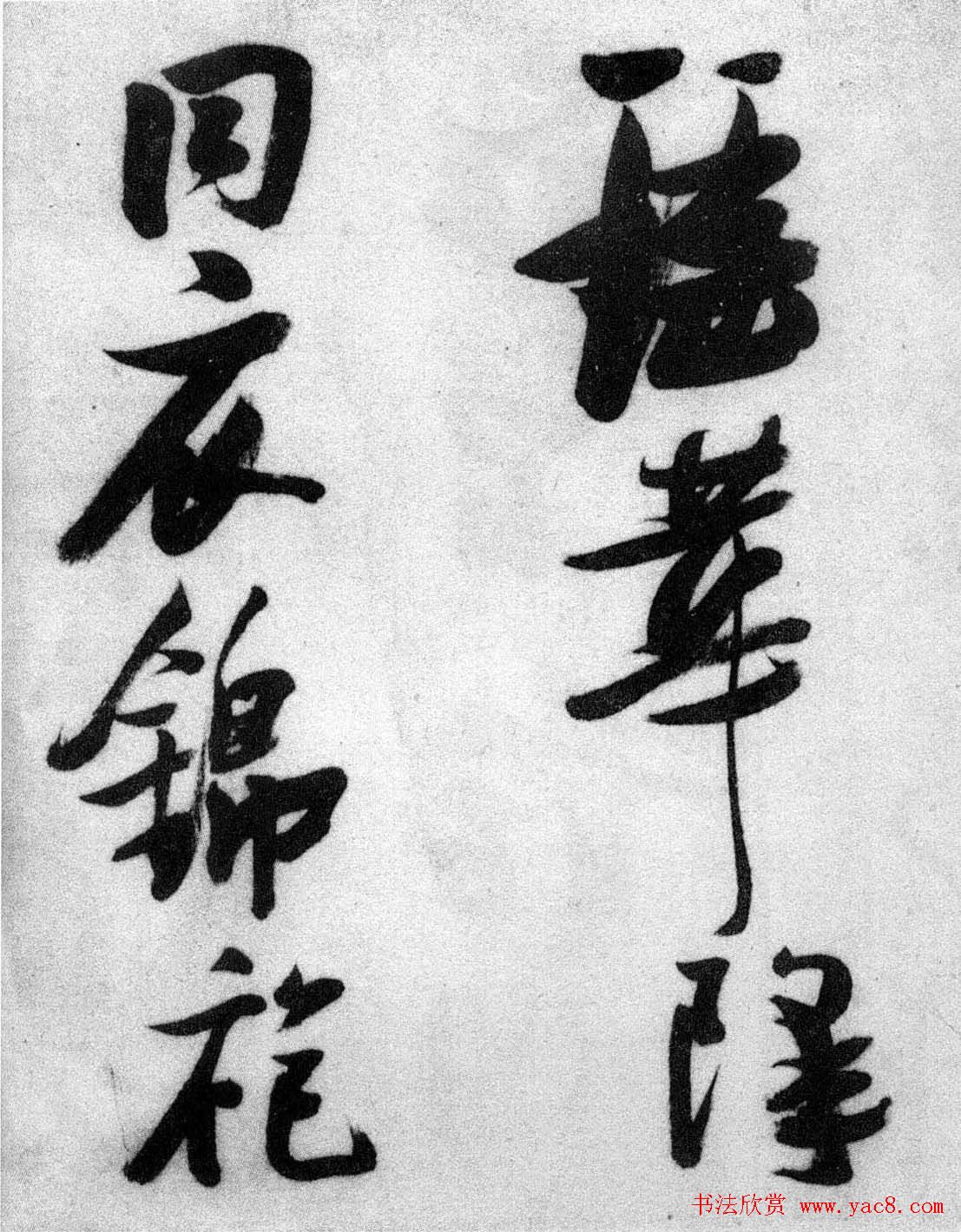 张瑞图草书欣赏《张九龄和圣制诗》