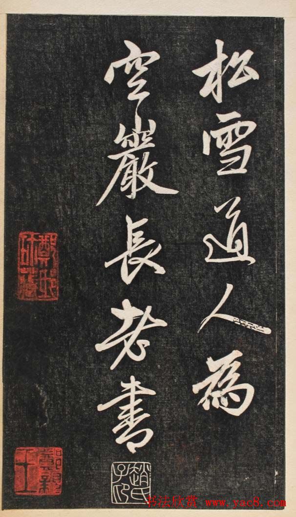 元代书坛领袖赵孟頫行书欣赏《楞严经》