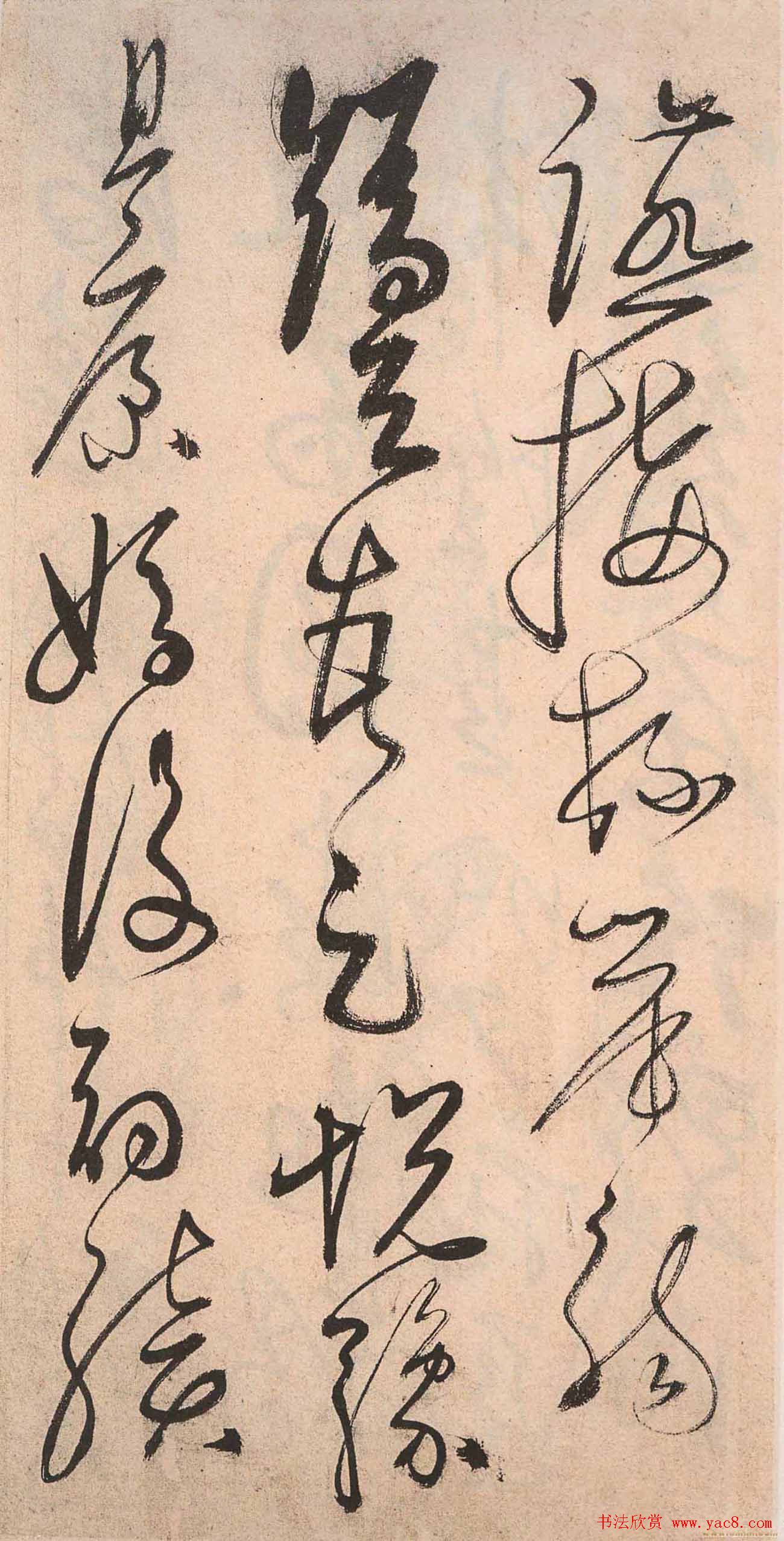 书法字帖欣赏:明人草书《千字文》