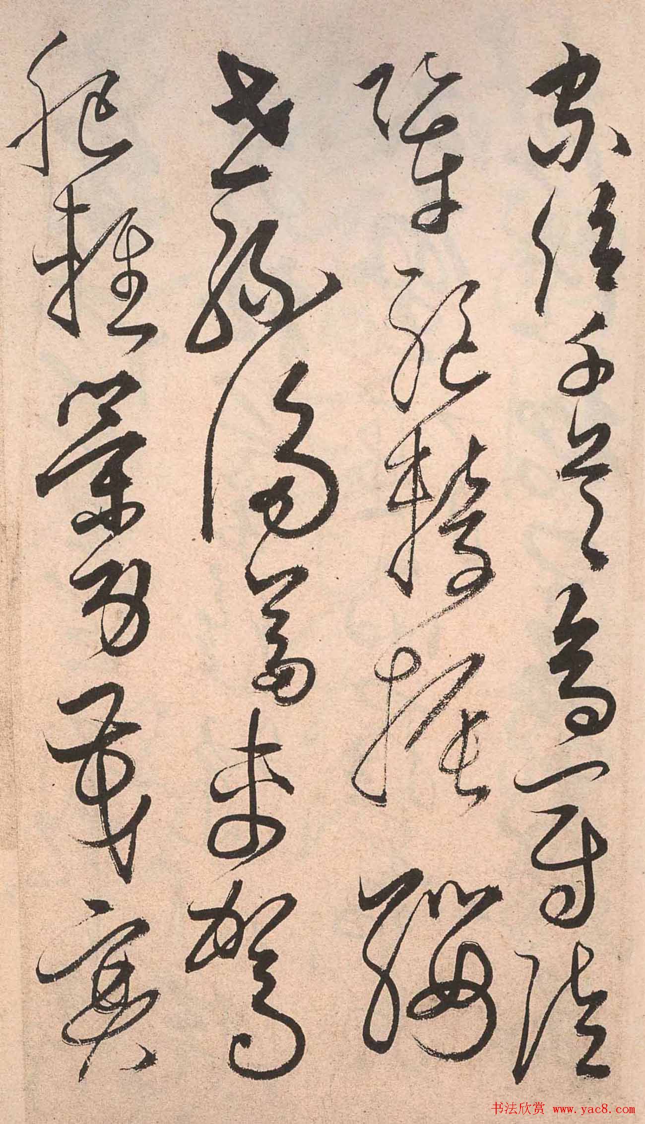 书法字帖欣赏:明人草书《千字文》