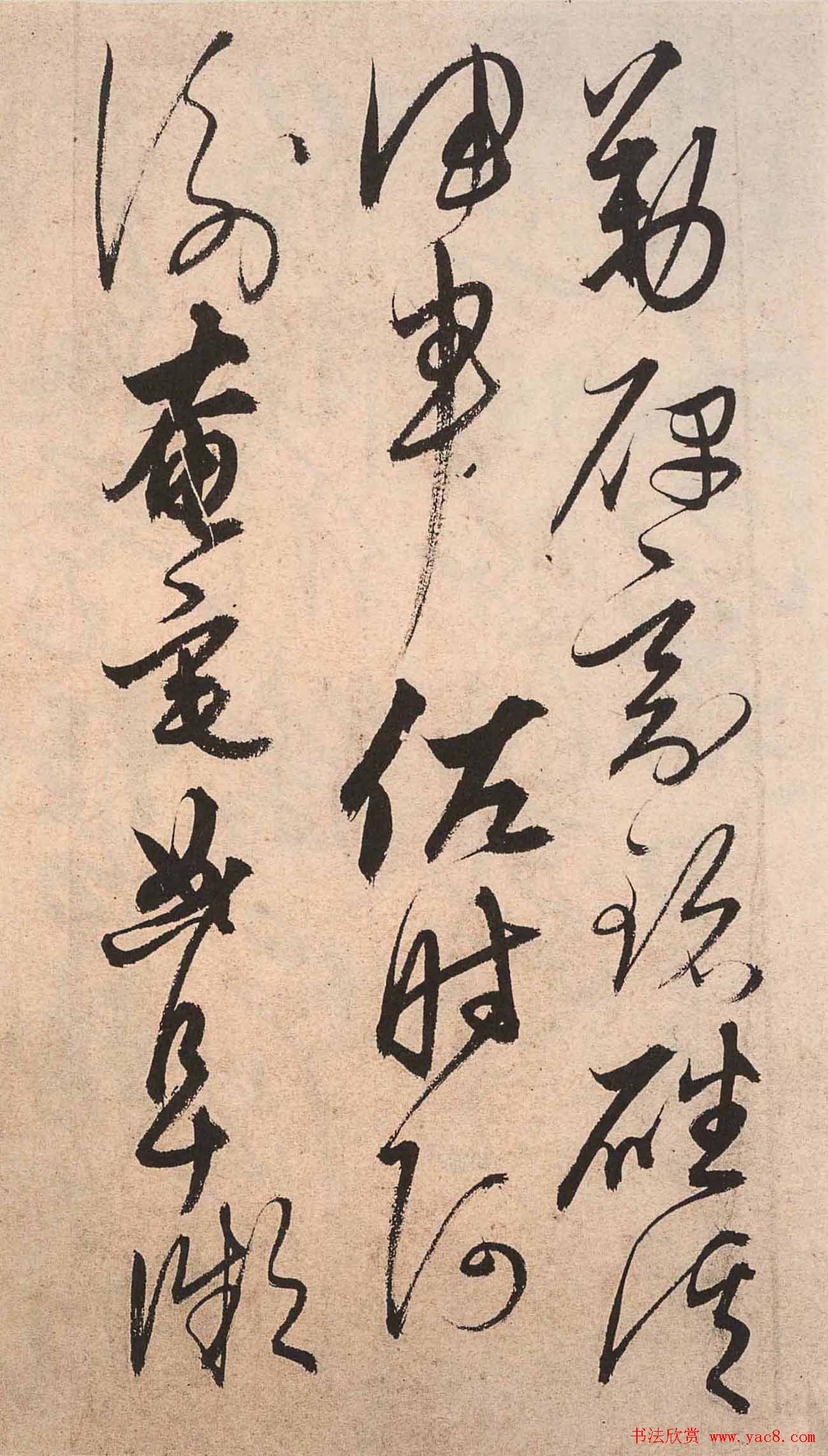 书法字帖欣赏:明人草书《千字文》