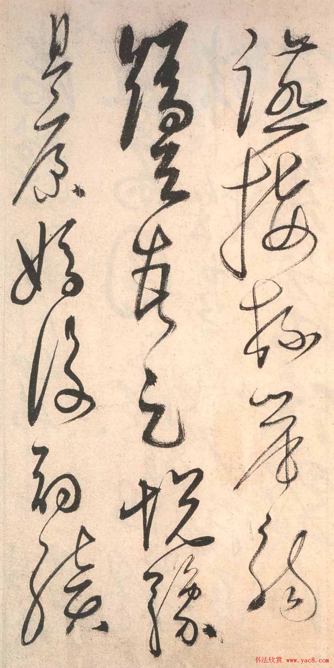 书法字帖欣赏:明人草书《千字文》