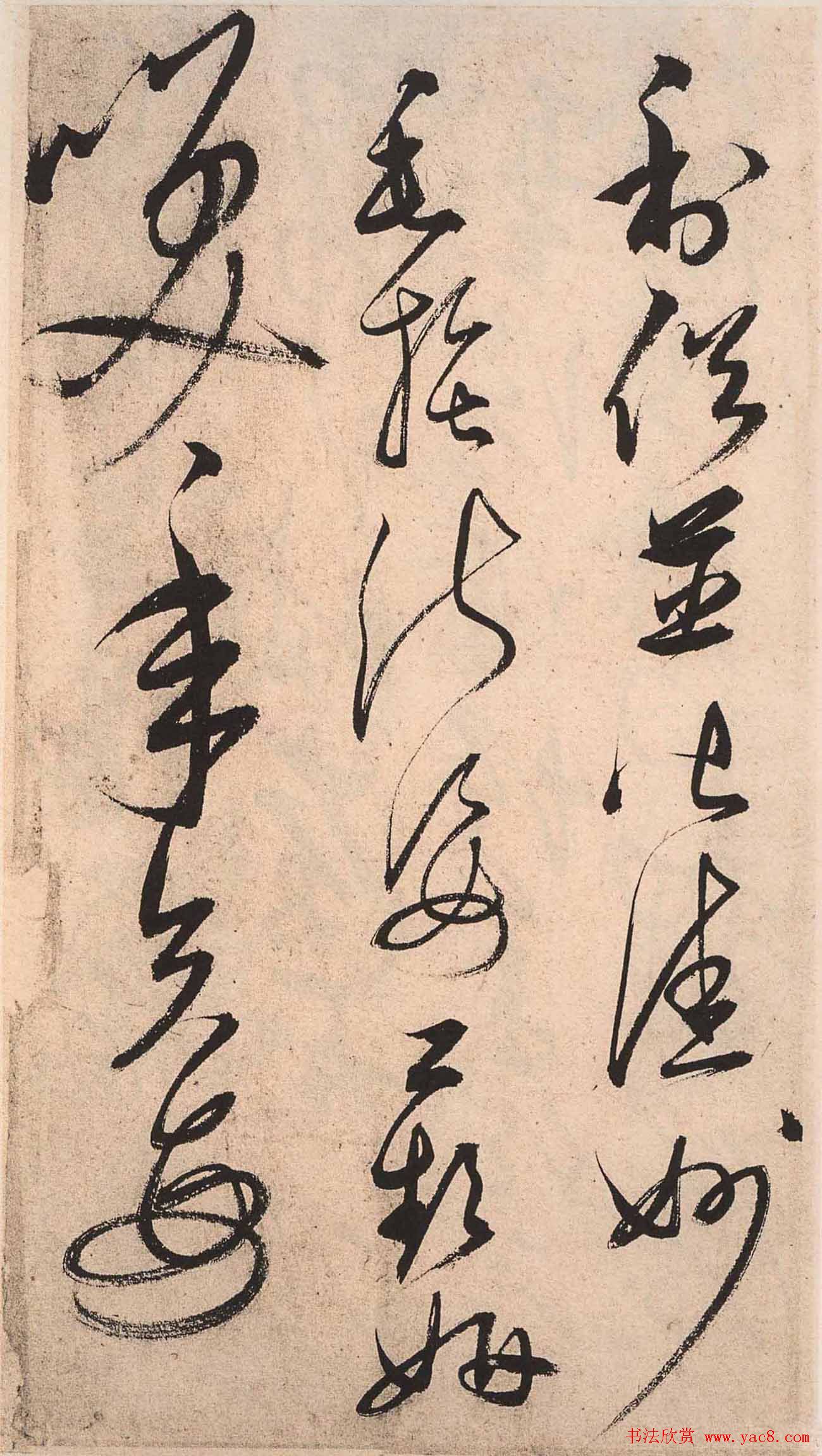 书法字帖欣赏:明人草书《千字文》