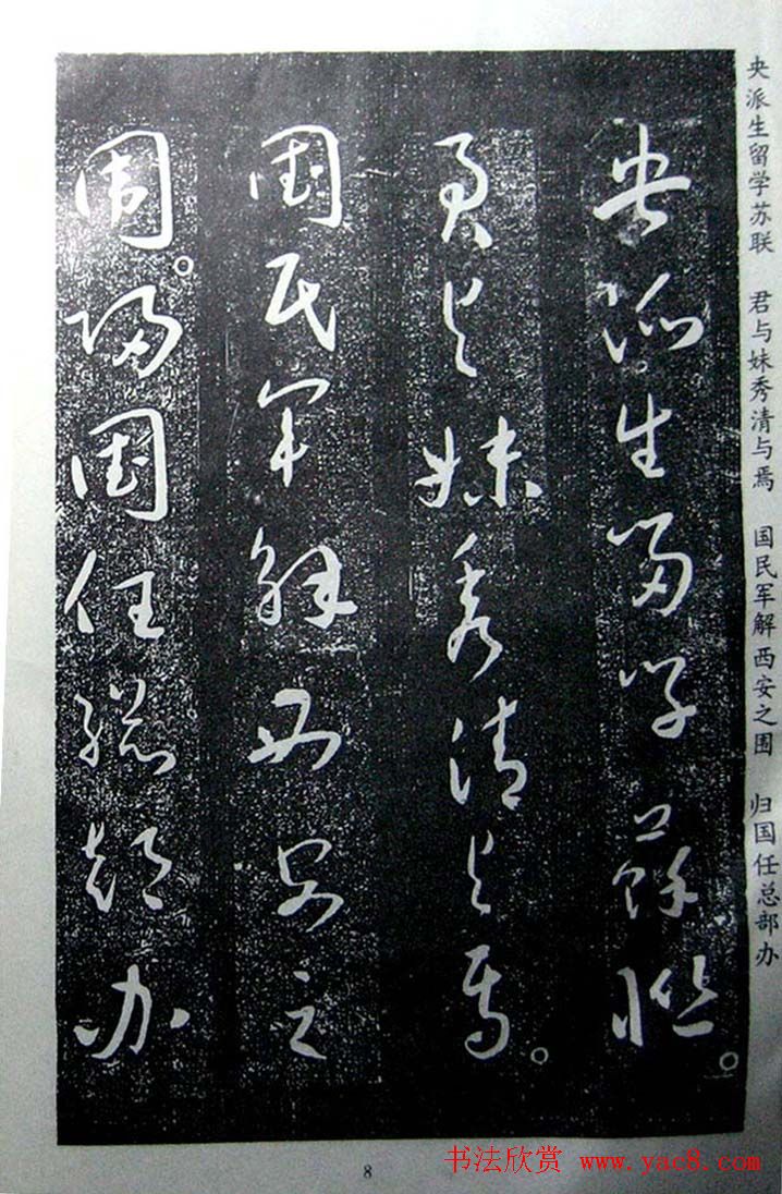 于右任草书欣赏王陆一墓志铭