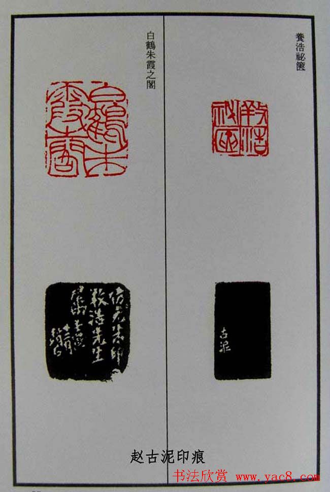 篆刻欣赏《赵古泥赵林父女印谱》