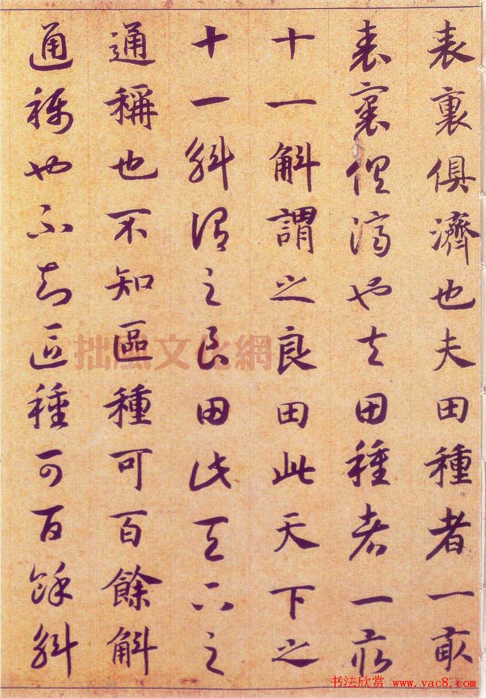 宋高宗赵构真草书法欣赏《嵇康养生论卷》