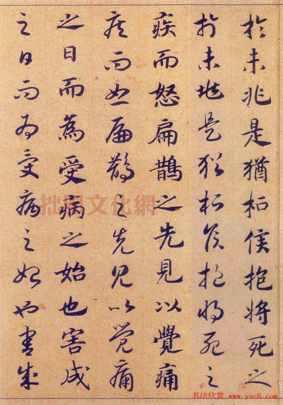 宋高宗赵构真草书法欣赏《嵇康养生论卷》