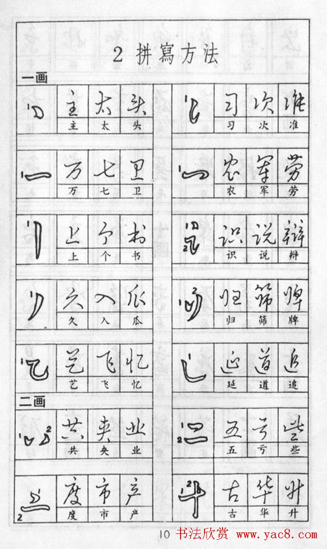 黄若舟经典字帖《怎样快写钢笔字》