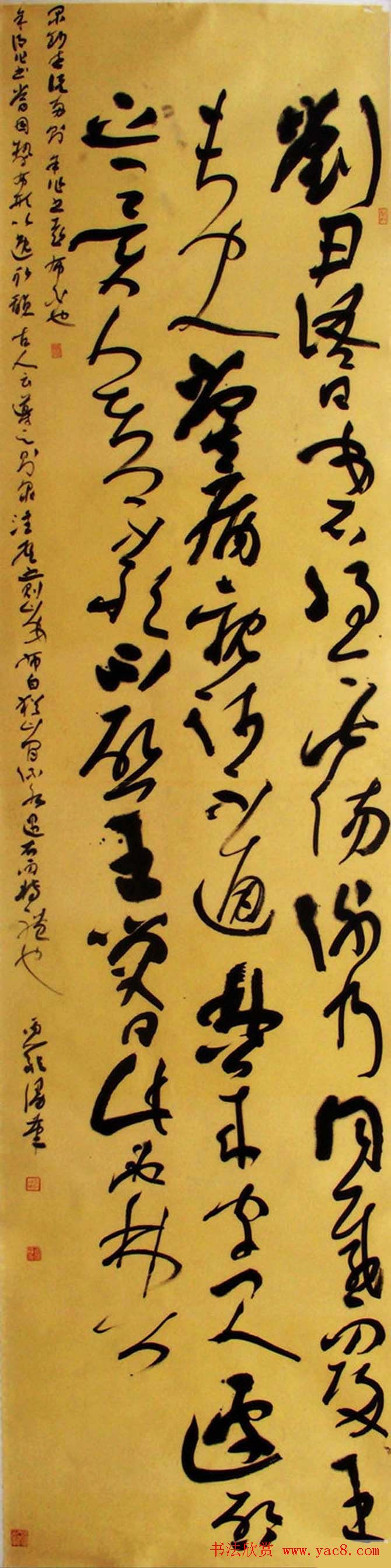 全国第二届草书艺术大展获奖作品欣赏