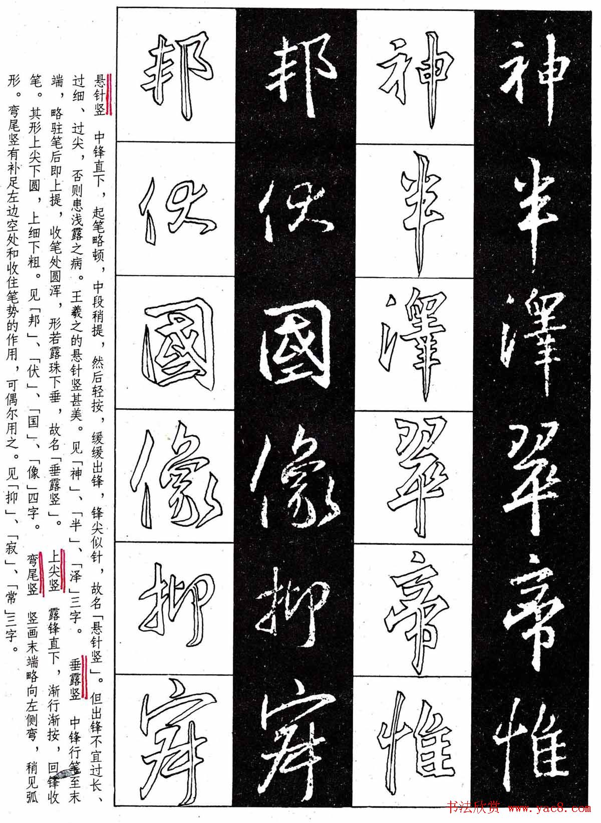 字帖分享:《王羲之圣教序及其笔法》