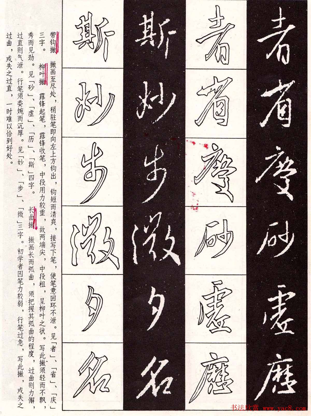 字帖分享:《王羲之圣教序及其笔法》