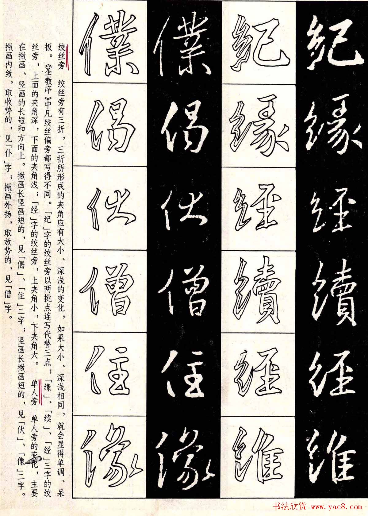 字帖分享:《王羲之圣教序及其笔法》