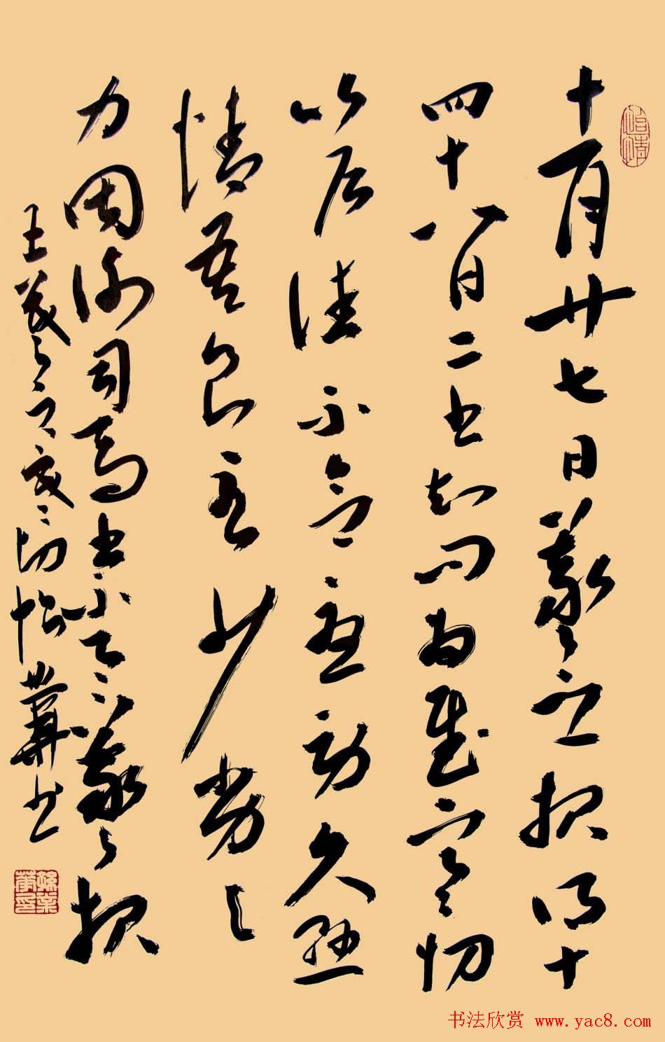 孙业华行书草书作品欣赏