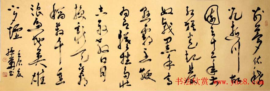 孙业华行书草书作品欣赏