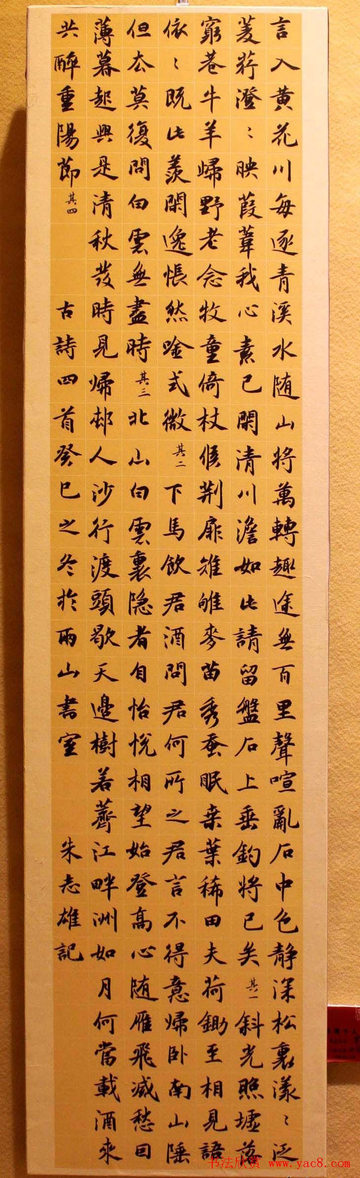 新春联展龙海市十人书法作品展