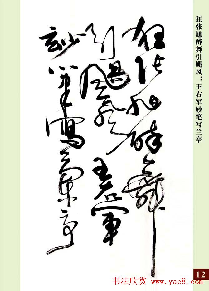 亢银中草书欣赏《翰墨感怀赋》册页