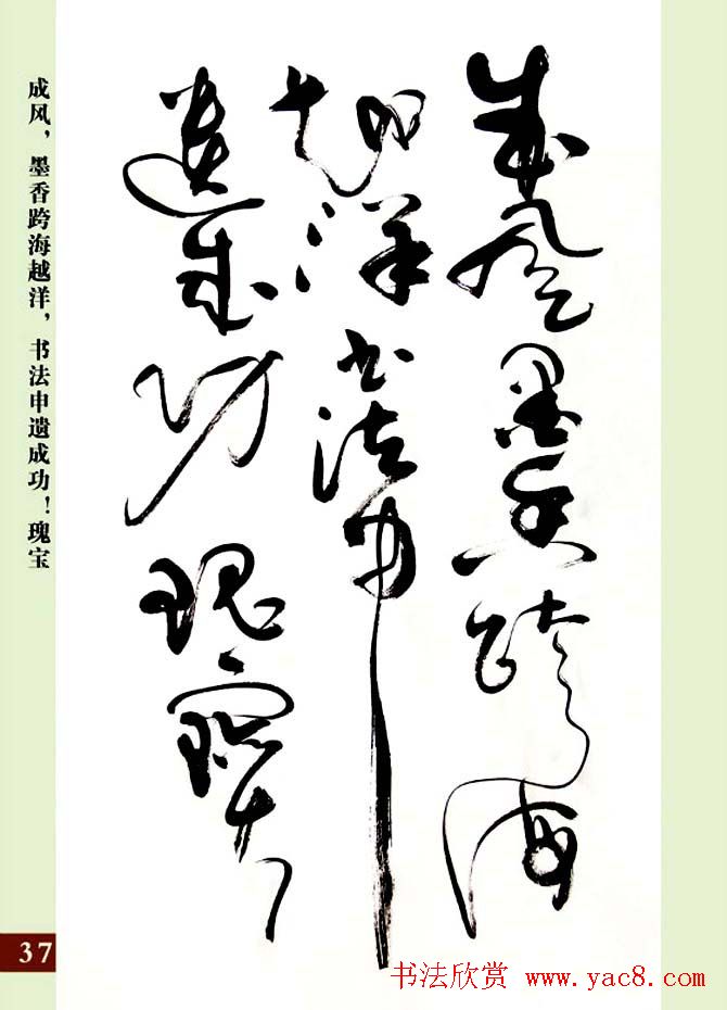 亢银中草书欣赏《翰墨感怀赋》册页