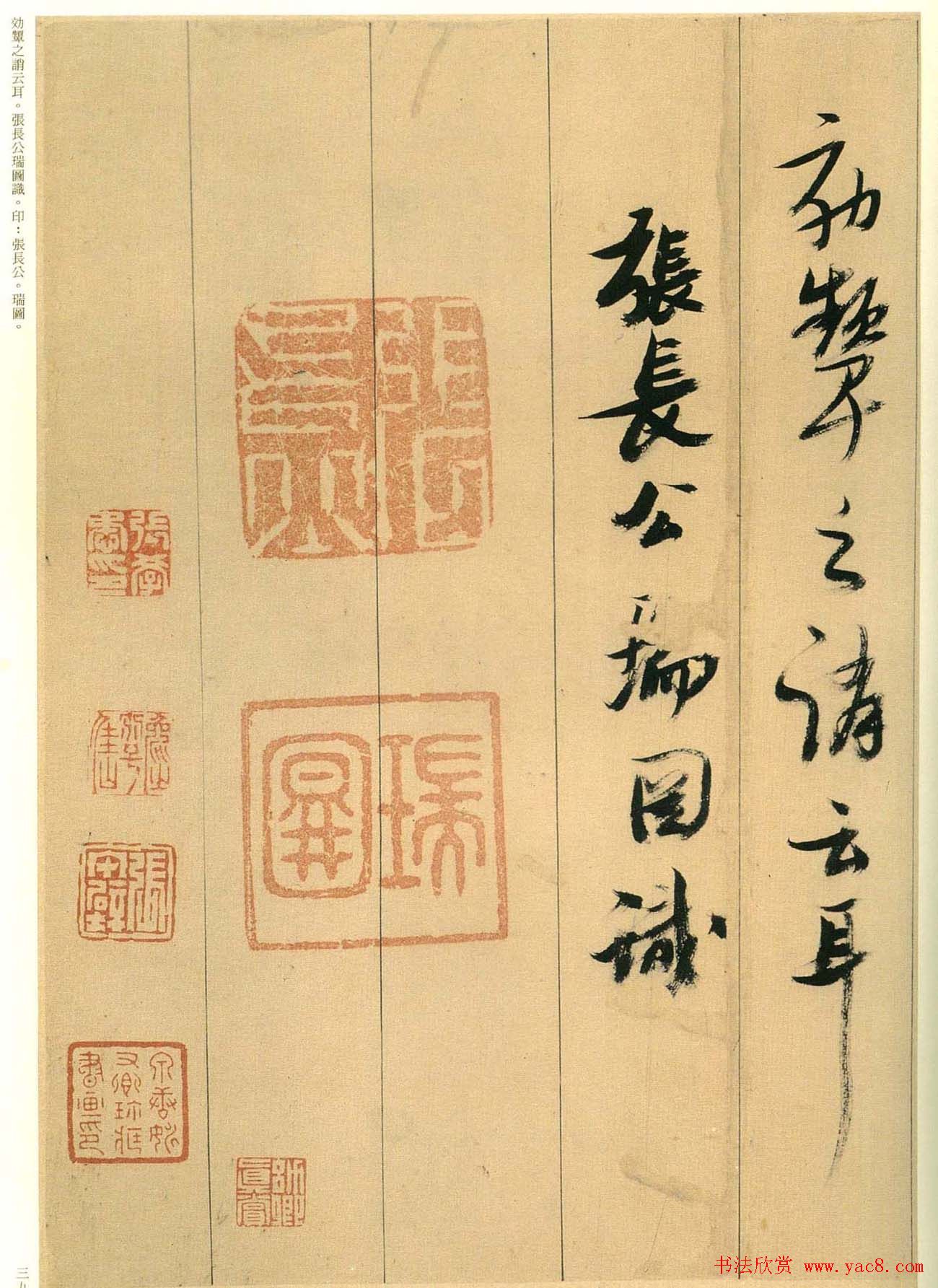 张瑞图行草书法欣赏古诗十九首