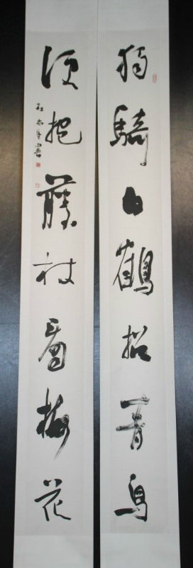 第七届楹联展入展书法作品欣赏