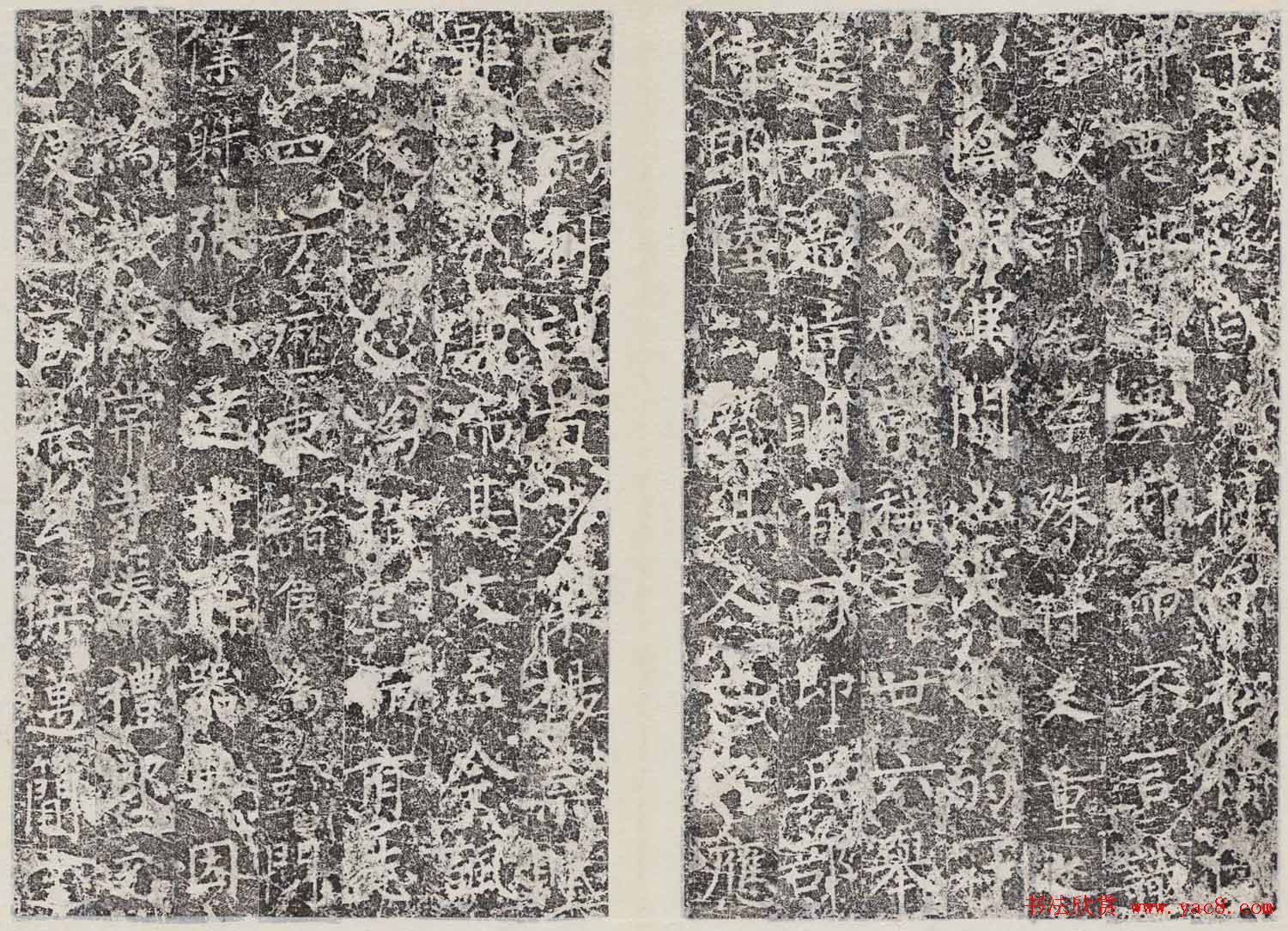 善本碑帖柳公权楷书《冯宿碑》