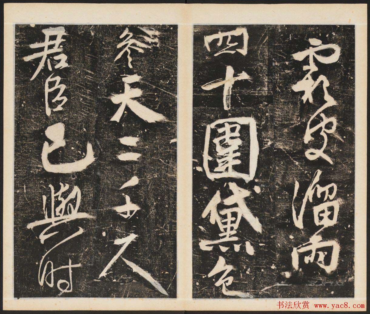 任詢草書書法欣賞杜甫古柏行